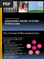 3# Assessing Work System Structure