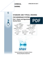 Span-Standard and Typical Drawing For Sewerage System Part 1 (Sewer and Appurtenances - Gravity Sewer