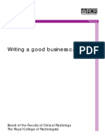 Writing A Good Business Case