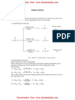 CBSE Class 12 Chemistry - Amines Chapter Notes