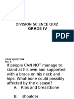 Sci Quiz Gr. 4