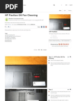 HP Pavilion G6 Fan Cleaning: Guides Answers Store