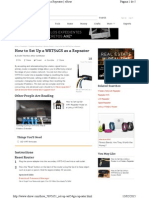 How To Set Up A WRT54GS As A Repeater: Other People Are Reading