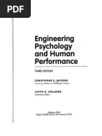 Engineering Psychology and Human Performance: Third Edition