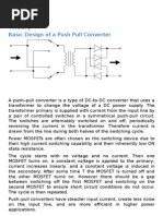 Design of Push Pull Converters