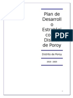 Plan de Desarrollo Estratégico Poroy