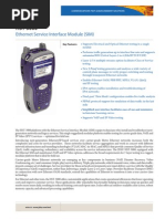 JDSU HST-3000 Ethernet Service Interface Module Data Sheet