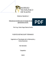 Estructuras de Datos para El Manejo de Dispositivos Dispositivos