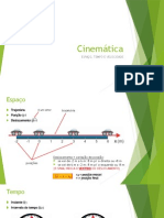 Cinemática - Espaço - Tempo - Velocidade