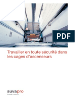 Travailler en Toute Sécurité Dans Les Cages D'ascenseurs - Suvapro PDF