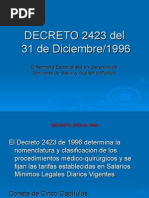 Soat Decreto 2423 de 1996