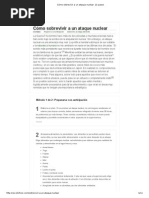 21 Pasos para Sobrevivir A Un Ataque Nuclear