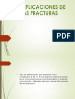 Complicaciones de Fractura de Humero