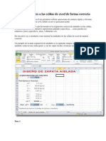 Agregar Unidades A Las Celdas de Excel de Forma Correcta