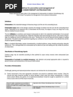 Chemotherapy Extravasation Guidelines V8 6.14