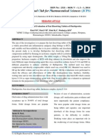 Development and Evaluation of Fast Dissolving Tablets of Flurbiprofen