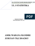 Modul 3 Statistika Internal Distribusi Frekuensi