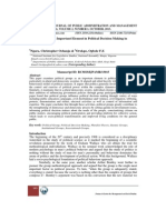 Political Groups As Important Element in Political Decision Making in Nigeria