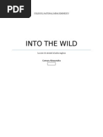 Into The Wild: Colegiul National Mihai Eminescu