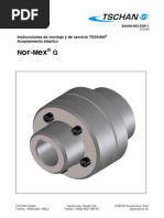 Datos Tecnicos Acoplamientos Nor-Mex