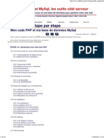 Apprendre PHP Et MySql PDF