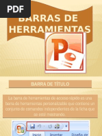 Barra de Herramientas de PowerPoint.