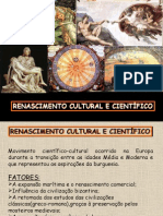 Renascimento Cultural e Cientifico