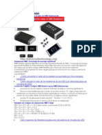 Códigos SMD Resistor