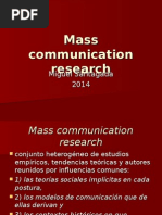 Mass Communication Research Primera Clase