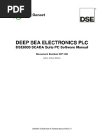 Deep Sea Electronics PLC: DSE8005 SCADA Suite PC Software Manual