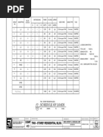 Schedule of Loads: Arch. Hervy G. Catilogo, Uap