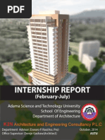 Architecture Internship Final Report