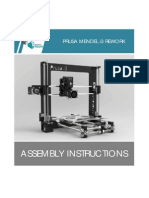 Prusa I3 Rework Assembly Instructions