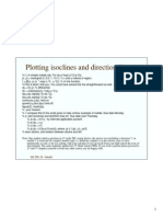 Plotting Isoclines and Direction Lines.: DE 255, Dr. Sakalli