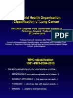 WHO Classification of Lung Cancer 2014