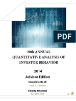 2014 Quantitative Analysis of Investor Behavior