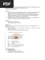 Ptosis Definition of Eyelid Ptosis: Abnormally Low Position of The Upper Eyelid Margin Caused by Poor