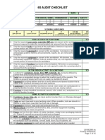 6s Auditchecklist