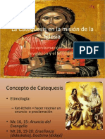 La Catequesis en La Mision de La Iglesia