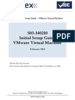 S03-140210 - VMware Virtual Machine Initial Setup Guide