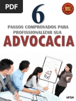 6 Passos Profissionalizar Advocacia