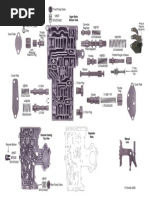 Five 1/4" (.250) One: Upper Body Bottom View