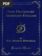 New Dictionary Armenian-English v1 1000234547 PDF