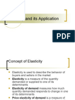 Elasticity and Its Application