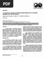 A Comprehensive Approach To Formation Damage Diagnosis and Corresponding Stimulation Type and Fluid Selection