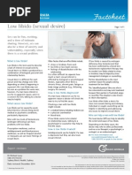 Factsheet: Low Libido (Sexual Desire)