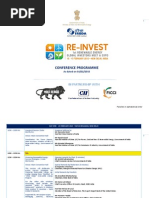 12.RE-Invest 2015 Conference Agenda