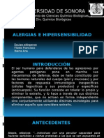 Alergias e Hipersensibilidad