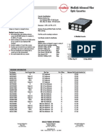 Molex - Fibre Mini Modlink Cassettes SS