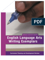 CAC ELA Writing Exemplars 2015 Final